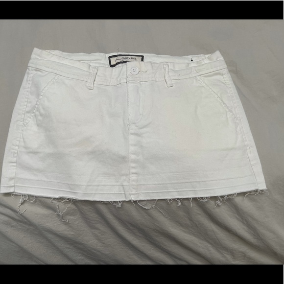 Abercrombie & Fitch miniskirt sz 2 stretch cotton - Picture 1 of 4